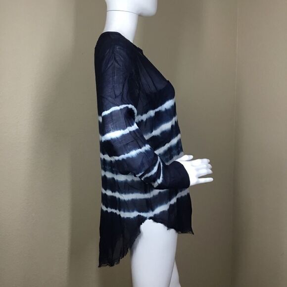 Willliam Rast-Selina Perfect Woven Top Royal (B15) - Picture 4 of 7